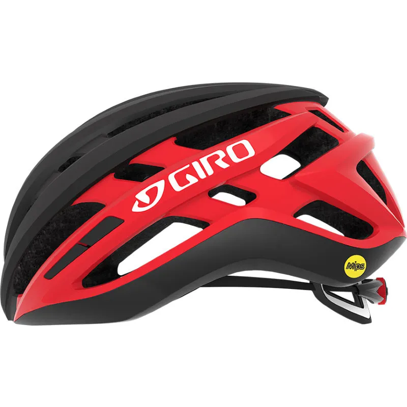 Giro Agilis MIPS Road Helmet - Black/Red-1